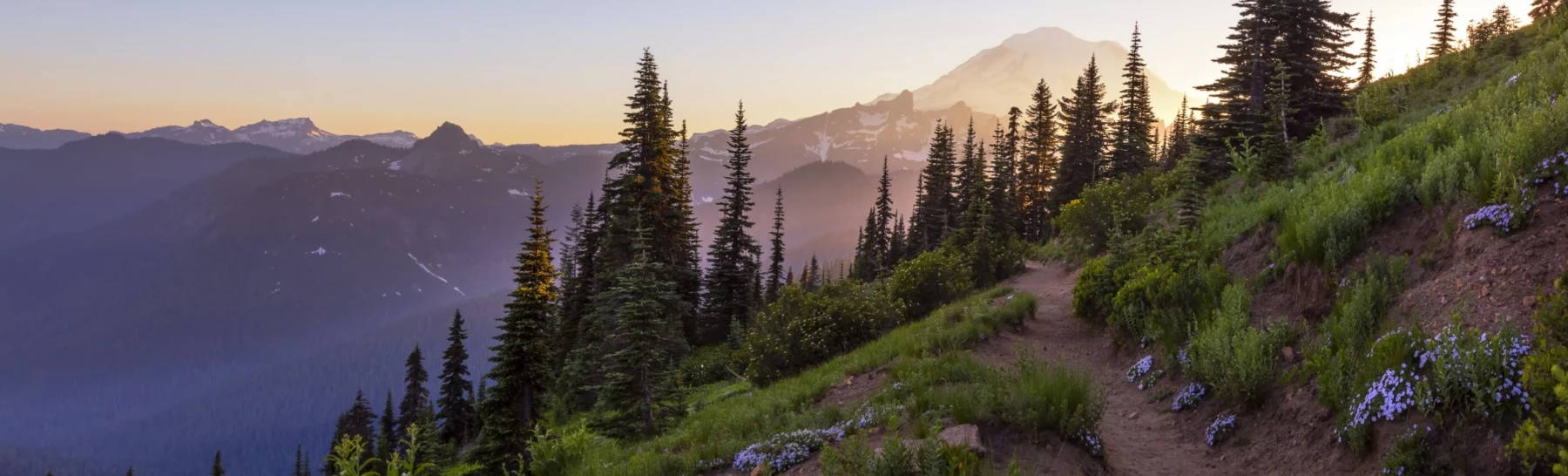 mountain edge trail